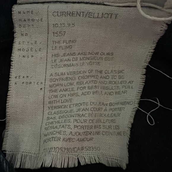 Current/Elliot The Fling Jeans in Ridgeway 27 - Picture 2 of 2